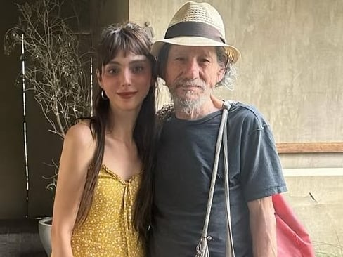 Natalia Téllez y su papá Guillermo Téllez