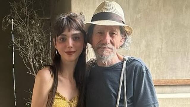 Natalia Téllez y su papá Guillermo Téllez