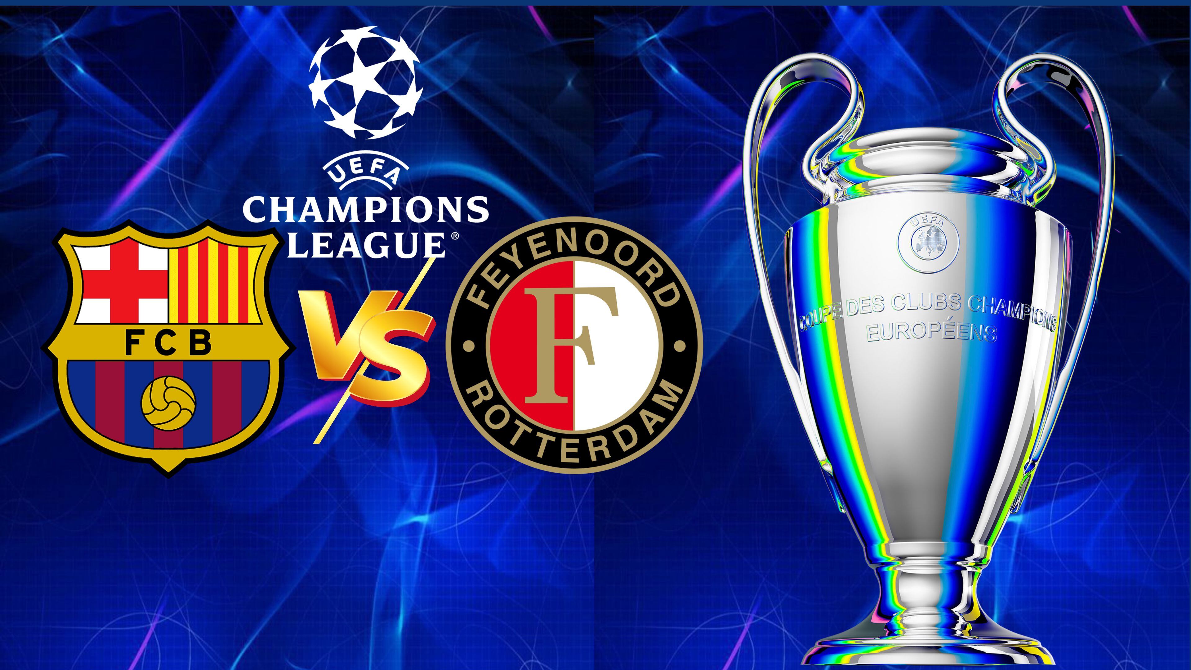 FC Barcelona vs Feyenoord: A qué hora y dónde ver el partido de la Jornada 1 de la Champions League