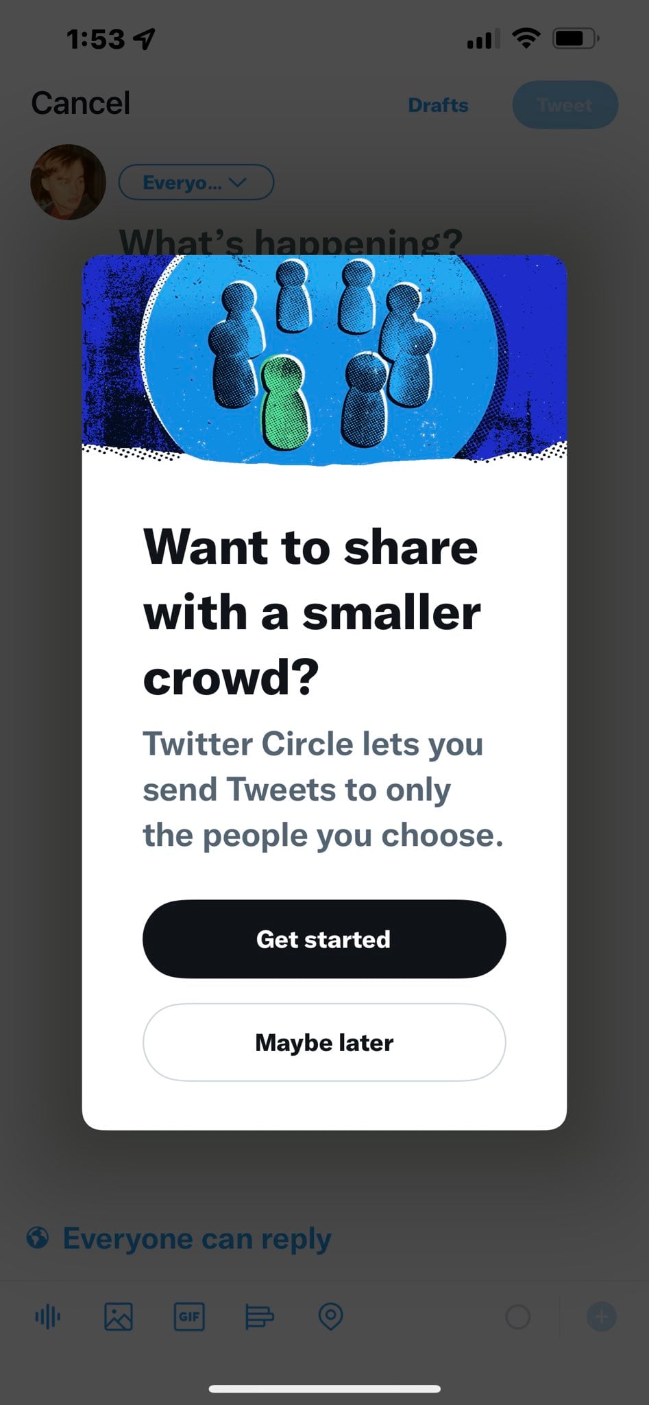 Círculos de Twitter, nueva herramienta para publicar