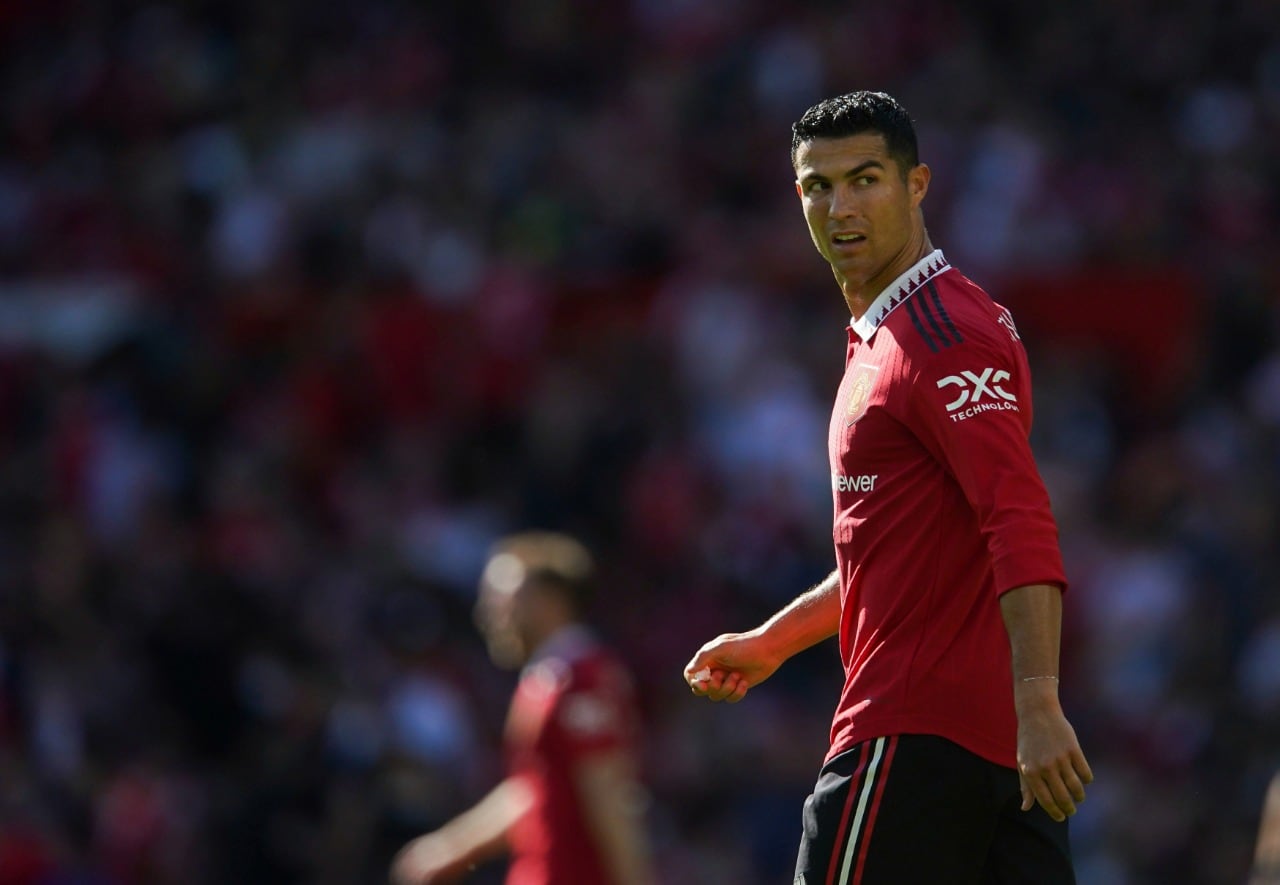Cristiano Ronaldo en partido del Manchester United / FOTO: AP