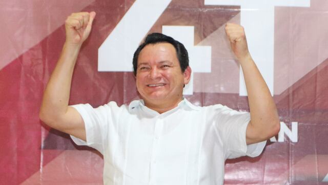 Huacho Díaz Mena fue elgido como pre candidato para Yucatán por Morena, en el estado no hizo falta aplicar el criterio de paridad de género