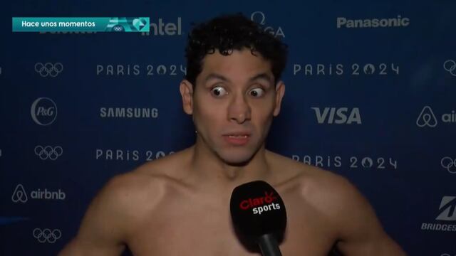 Reacción de Miguel de Lara por su descalificación en París 2024