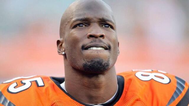Ochocinco en juego con Cincinnati.