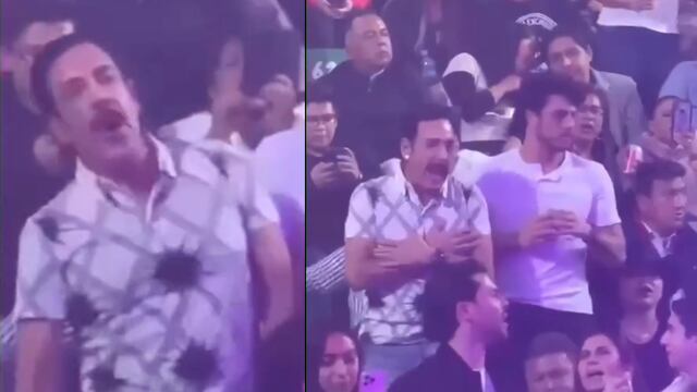 VIDEO: Omar Fayad es captado cantando las de Mijares y Emmanuel con el corazón