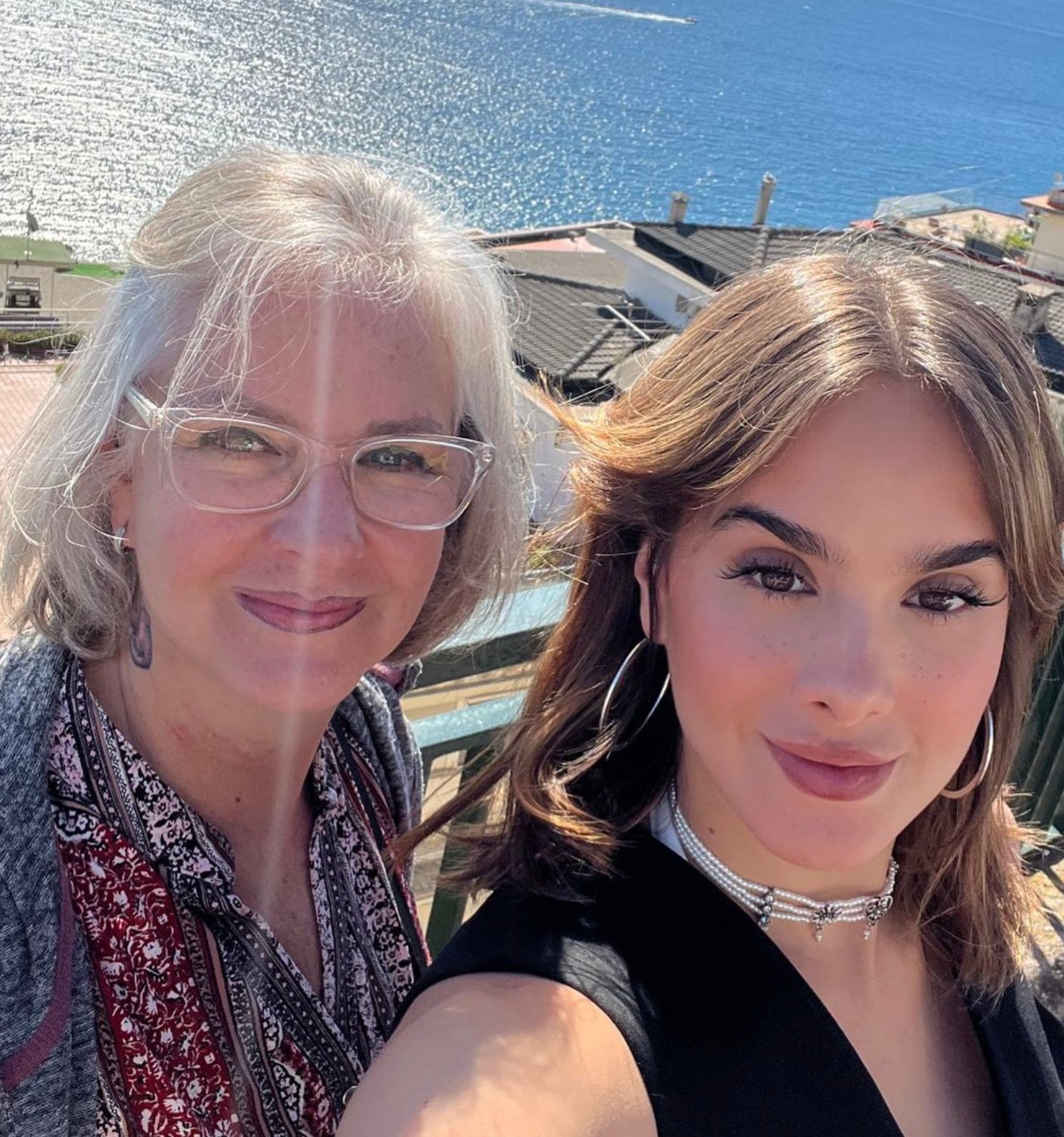 Gala Montes y su mamá, Crista Montes