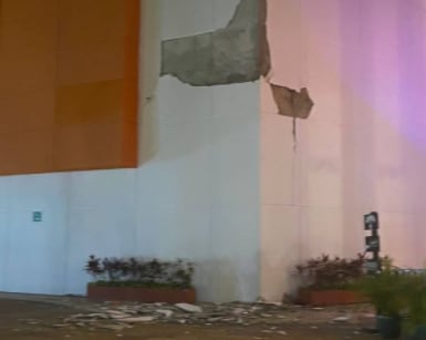 Daños por el sismo magnitud 7.1 en Acapulco
