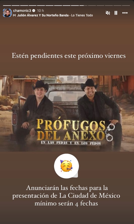 ¿Prófugos del Anexo en CDMX? Esto es lo que se sabe sobre el concierto de Alfredo Olivas y Julión Álvarez