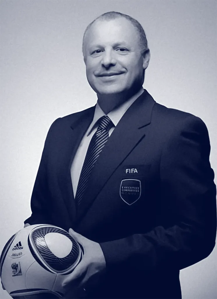 Hany Abo Rida. Presidente de Asociación Egipcia de Fútbol