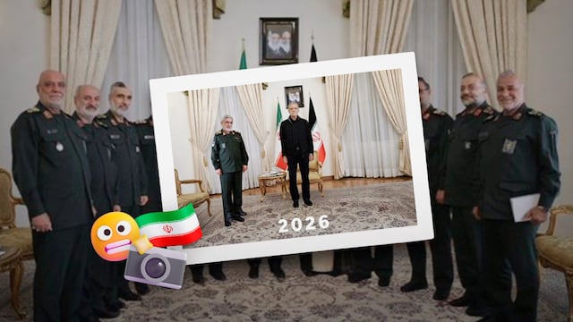 La foto que revela el impacto de la guerra en la Guardia Revolucionaria Islámica de Irán