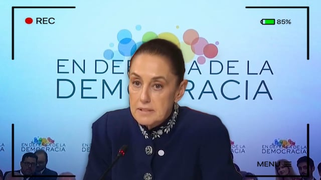 Sheinbaum destaca su orgullo por México en cumbre de la democracia