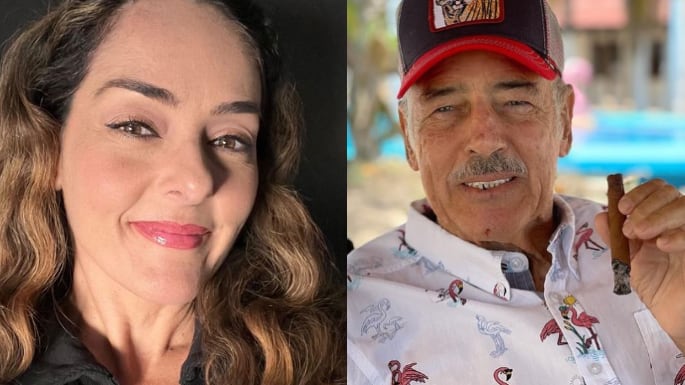 Andrea García desmiente a Margarita Portillo sobre la mala relación con su papá, Andrés García