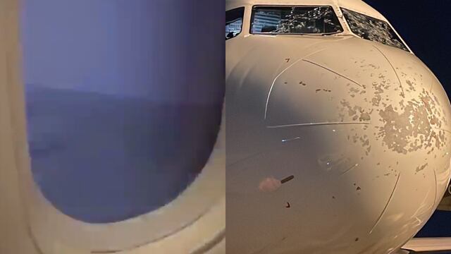 Tormenta rompe parabrisas de avión de Volaris y aterrizan de emergencia en Torreón, Coahuila