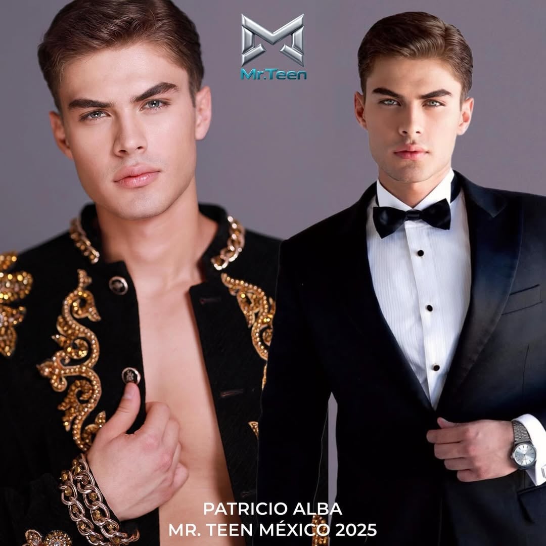 Patricio Alba, el nuevo ganador de Mr Teen México 2025.