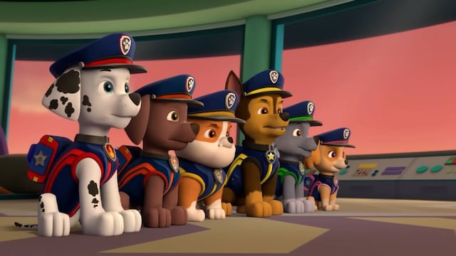 Paw Patrol por el Día Internacional del Teléfono Móvil