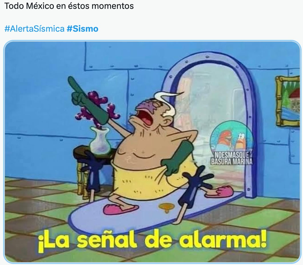 Memes del simulacro nacional 2025
