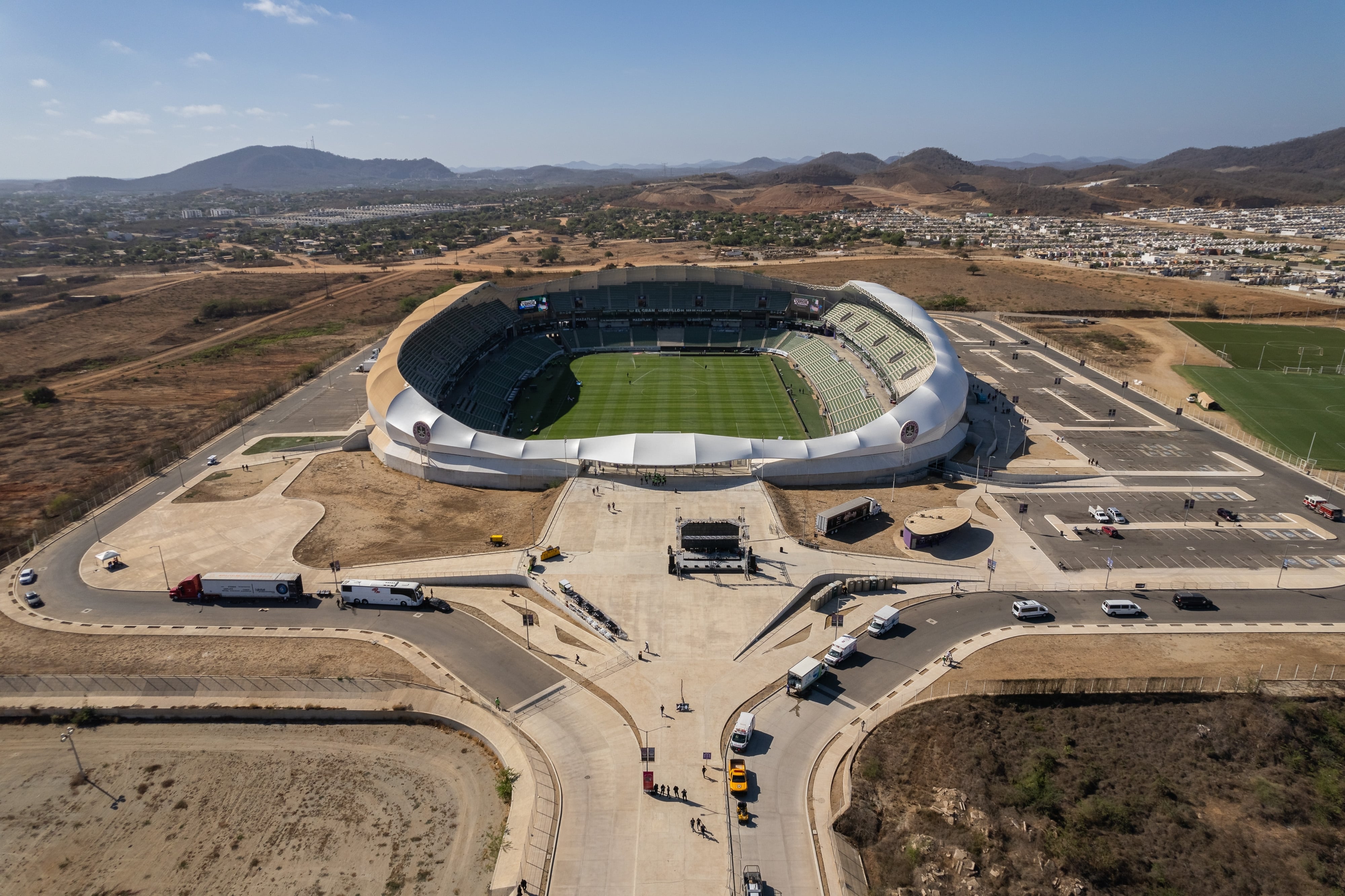 Estadio Kraken para el partido de la Selección Mexicana