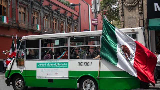 Microbús en CDMX