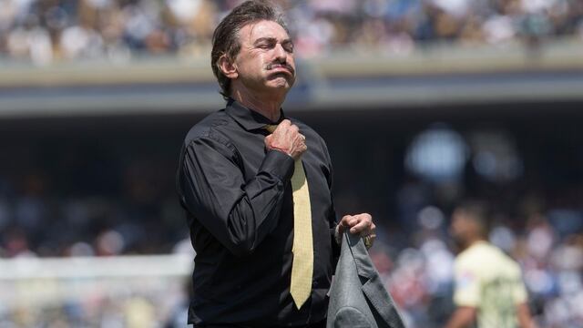 La Volpe en CU tras juego vs Pumas.
