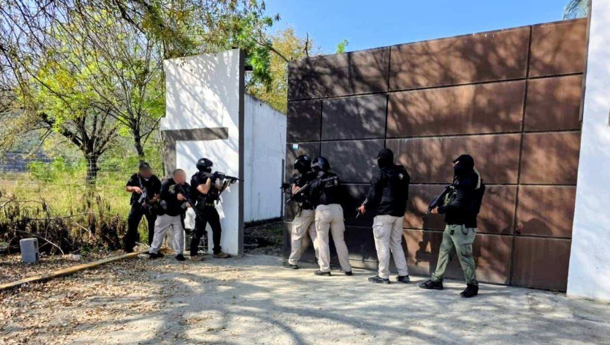 Operativo de seguridad en Nuevo León