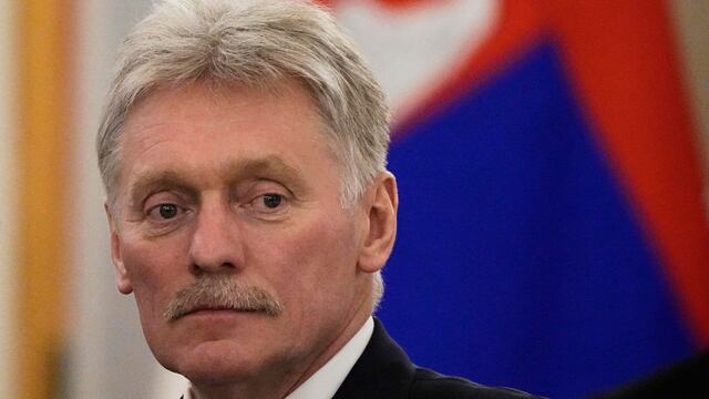 Dmitri Peskov, portavoz presidencial ruso del Kremlin