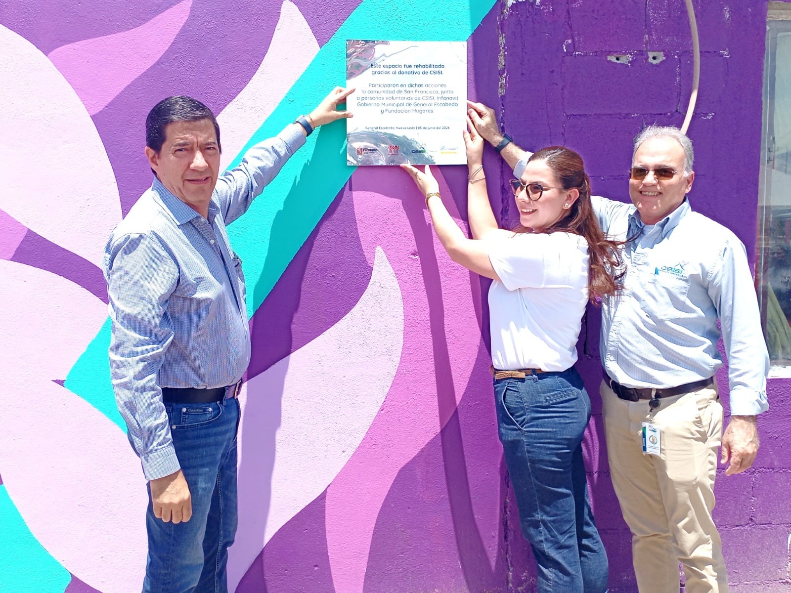 Escobedo avanza en reforestación con 50 nuevos árboles nativos.