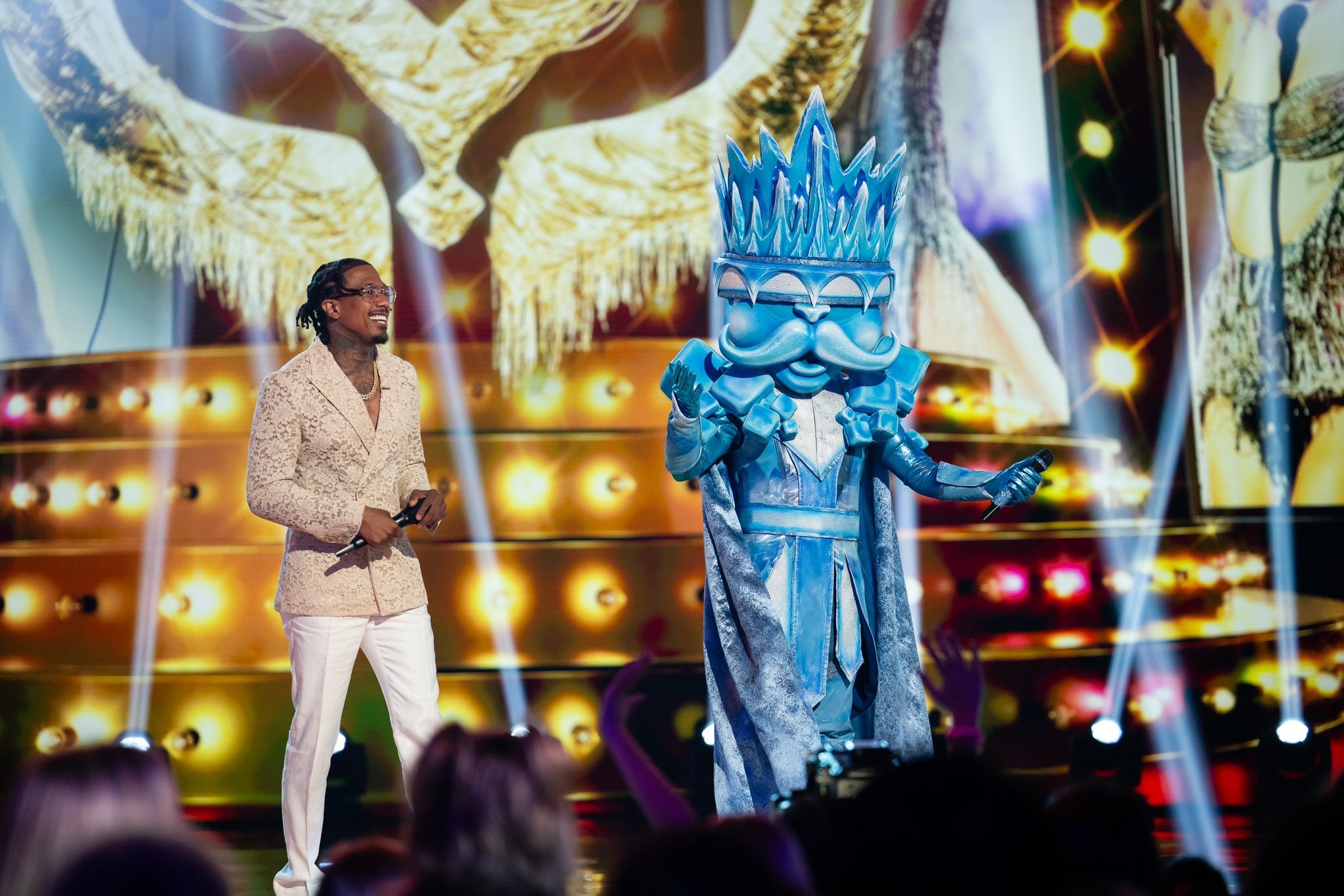 Ice King -Drake Bell- en Quién es la Máscara Estados Unidos.