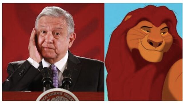 AMLO es el Rey León de Claudia Sheinbaum