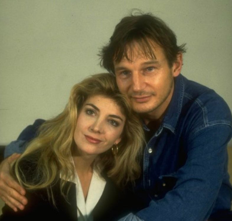 Natasha Richardson y Liam Neeson.