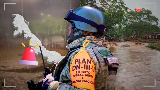 Emergencia en Catemaco: lluvias desbordan ríos y activan el Plan DN-III