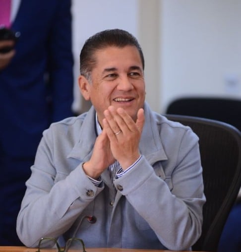 Carlos Alberto Puente, coordinador del Partido Verde Ecologista de México (PVEM)