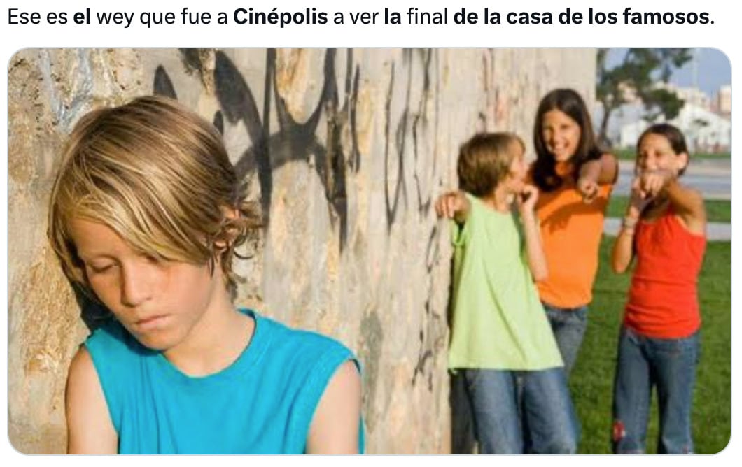 Memes de la final La Casa de los Famosos 2024 en Cinépolis y Cinemex