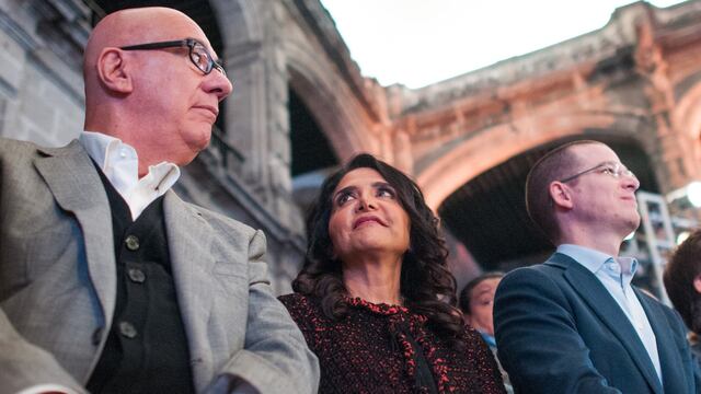 Dante Delgado, Alejandra Barrales y Ricardo Anaya. Suma de ciudadanos.