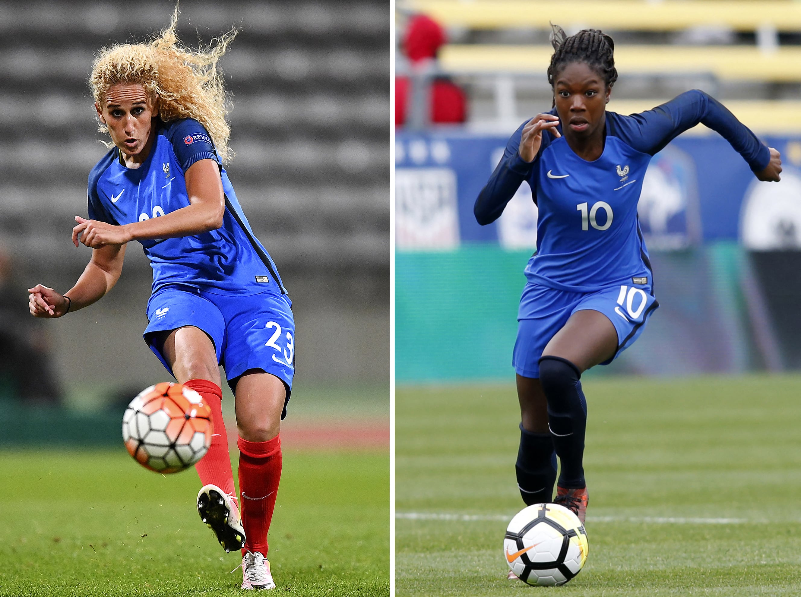 Kheira Hamraoui y Aminata Diallo