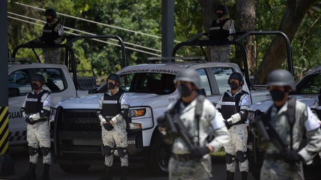 Elementos de la Guardia Nacional