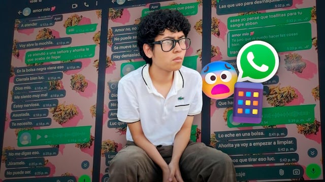 Mensajes de WhatsApp entre Lucio y Diana antes de abandonar a bebé en Tultitlán