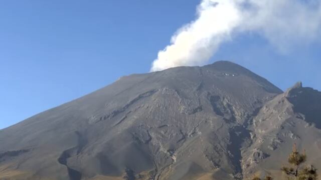 Volcán Popocatépetl el 23 de mayo