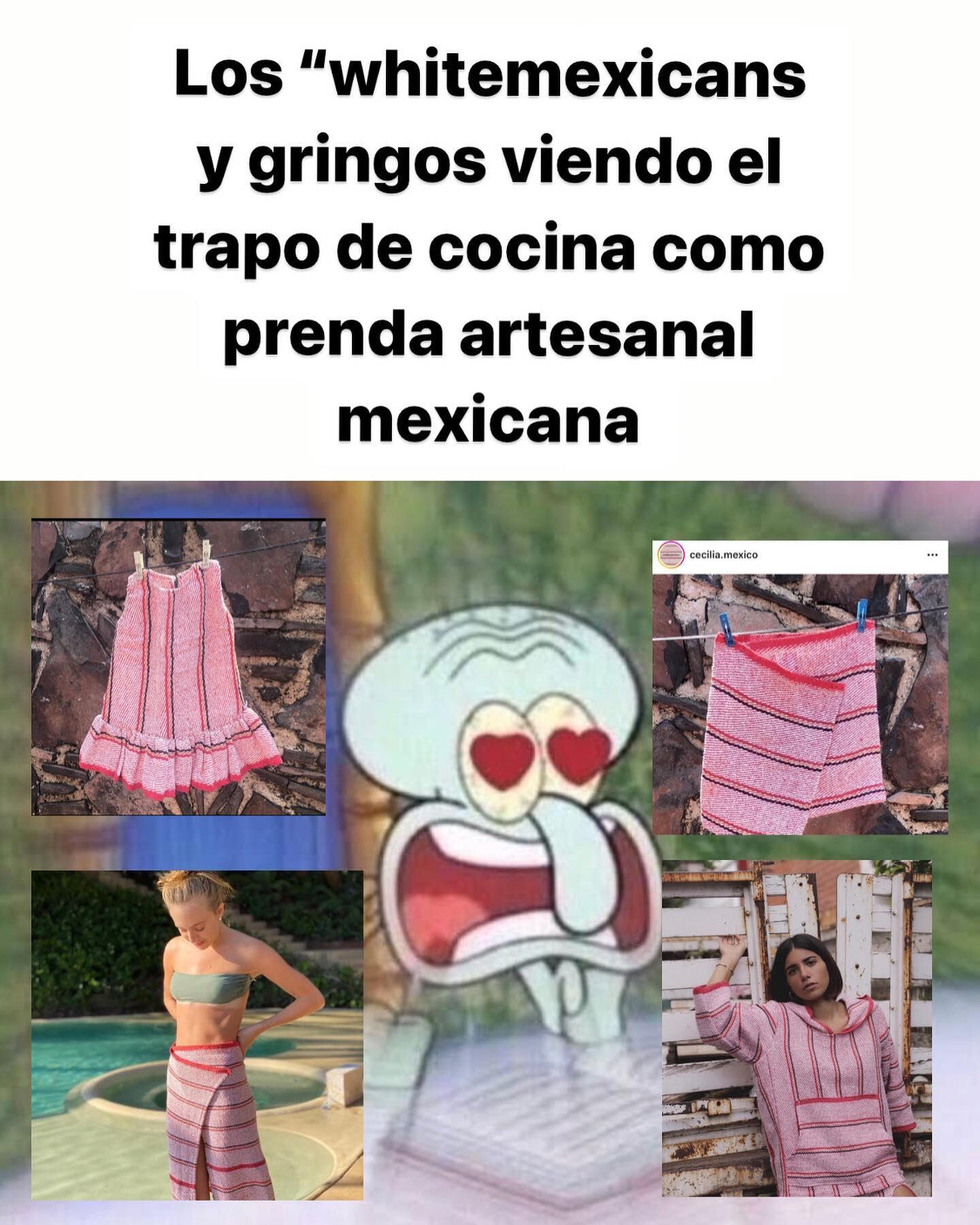 Memes por falda de jerga que se vende en más de 2 mil pesos