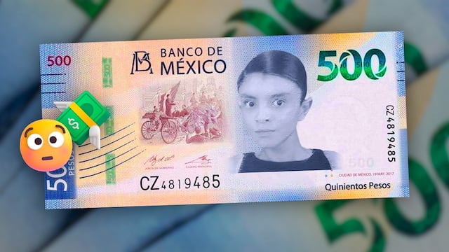 ¿Billete de la Venenito Juárez? La andan usando como Benito Juárez en los de 500 pesos