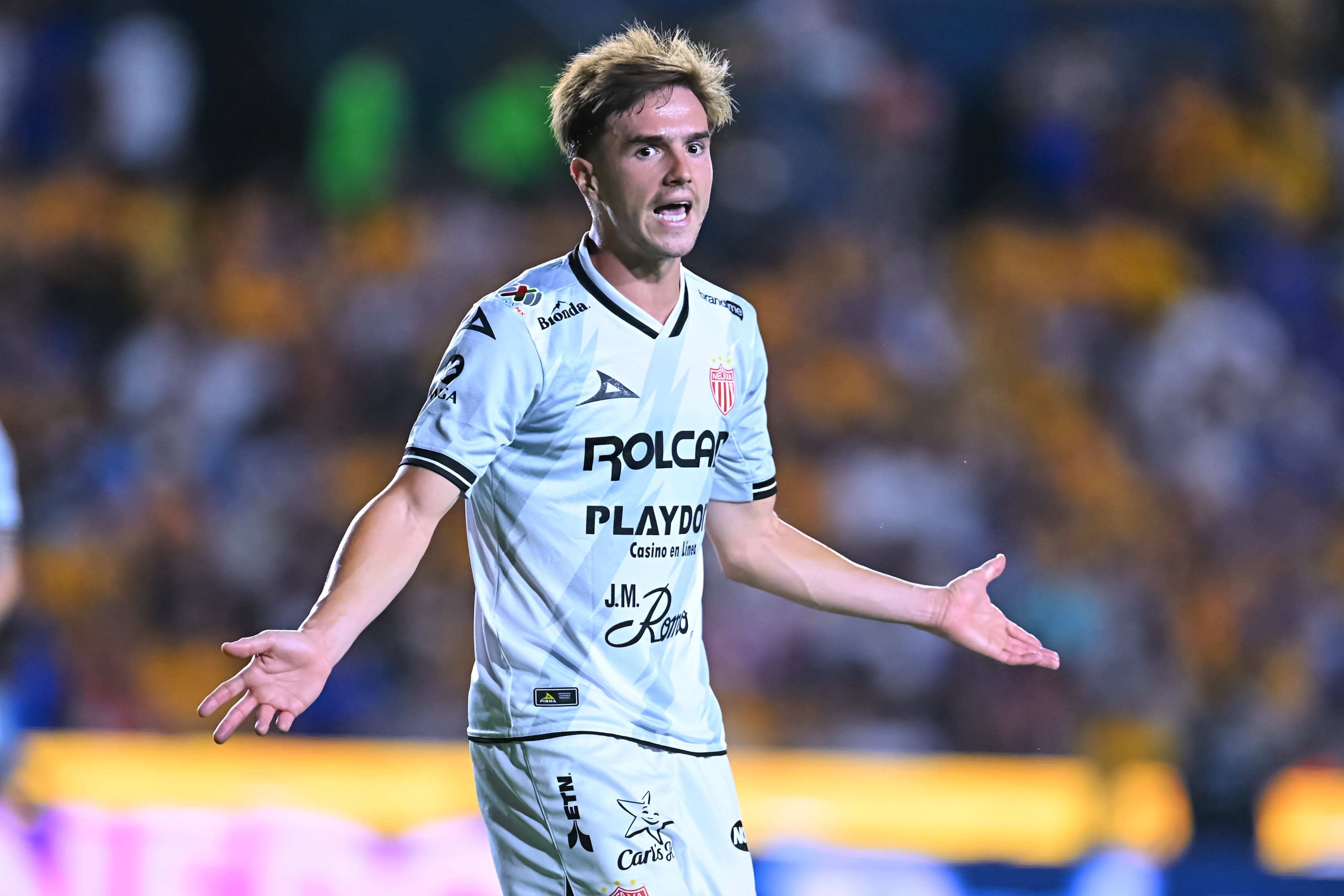 Agustín Palavecino con Necaxa