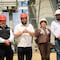 Delfina Gómez e Isaac Montoya supervisan avance de la Línea 3 del Mexicable en Naucalpan