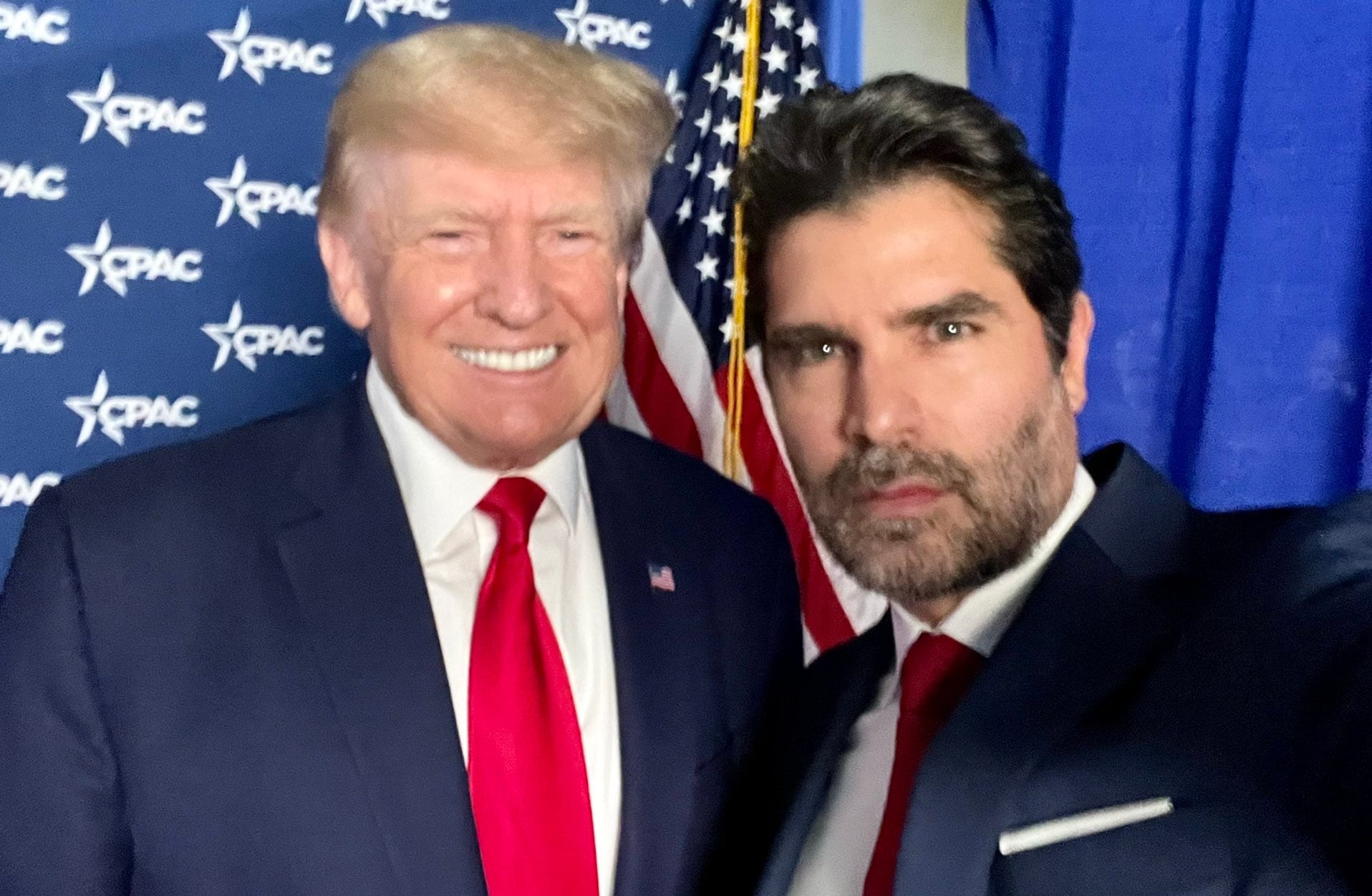 Eduardo Verástegui y Donald Trump