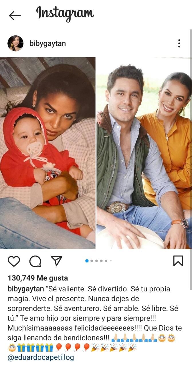 Publicación de Instagram
