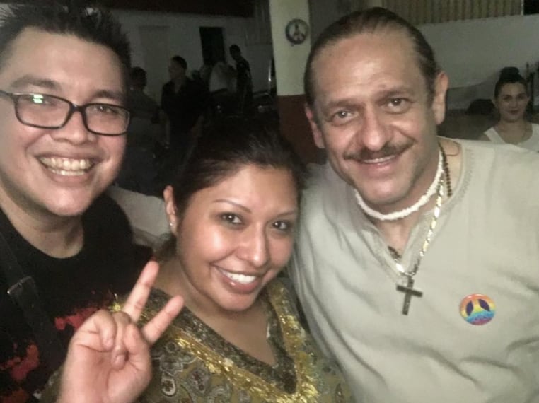 Franco Escamilla junto a Perla Yuridia Ruiz y Teo González