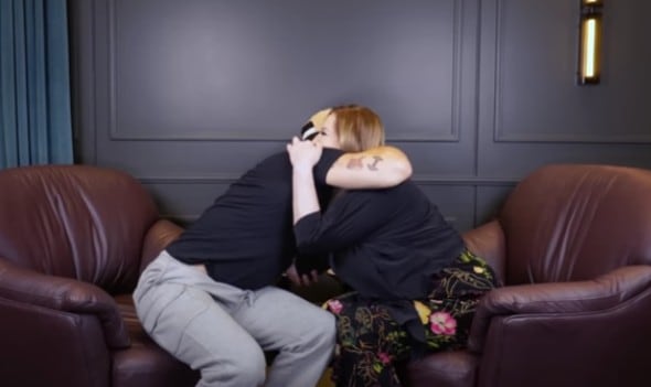 Poncho de Nigris y su mamá Leticia Guajardo
