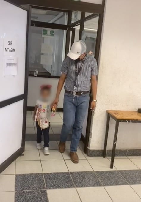 Se lleva a su sobrina por ser día sin mochila