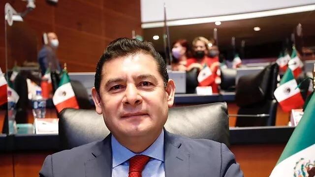 Alejandro Armenta es nombrado presidente de la Mesa Directiva del Senado