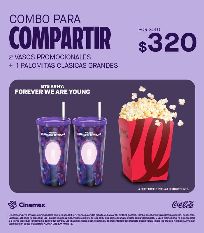 BTS ARMY: Forever We Are Young en Cinemex