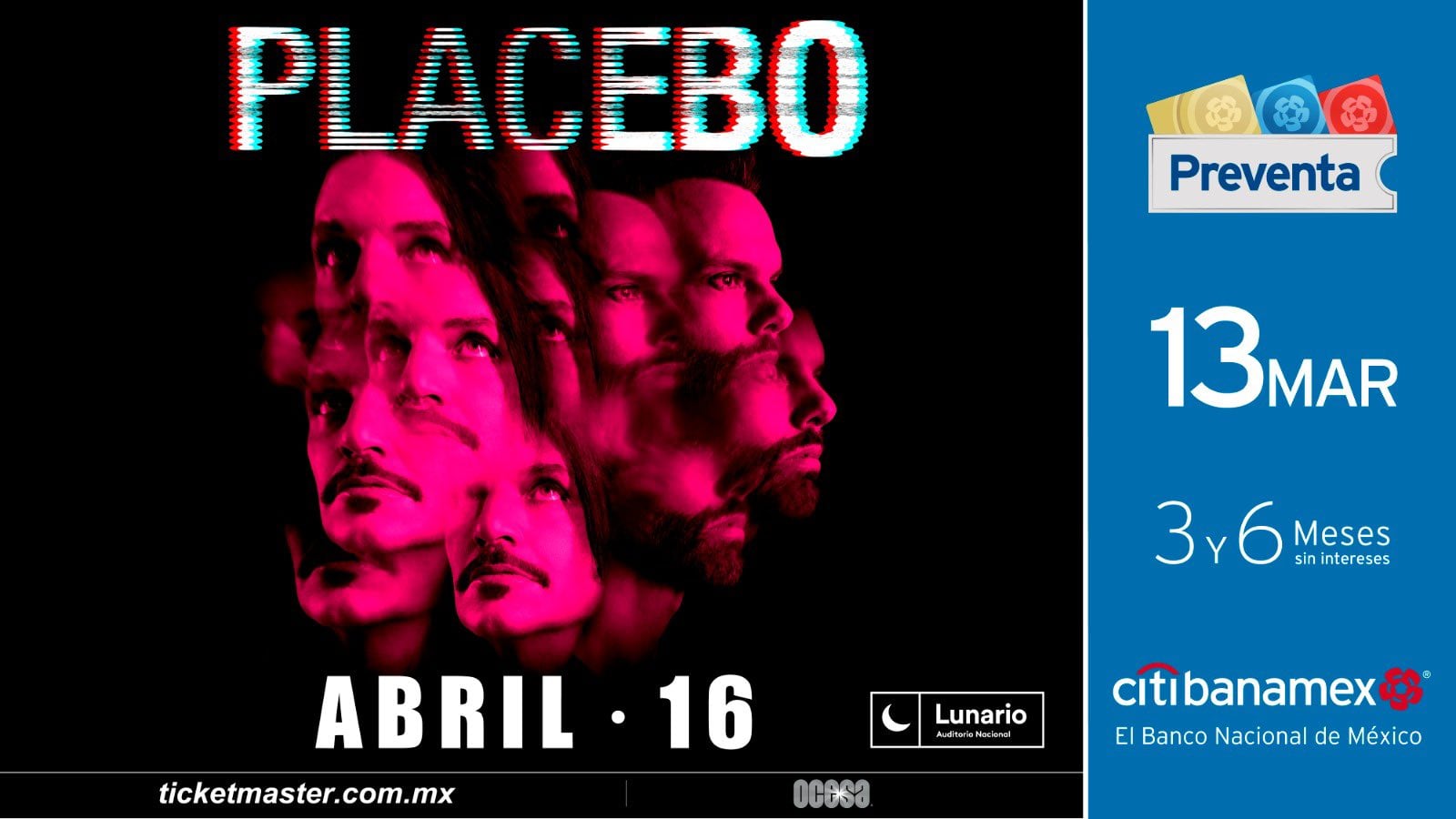 Placebo en México: Precio de boletos para su concierto en Lunario