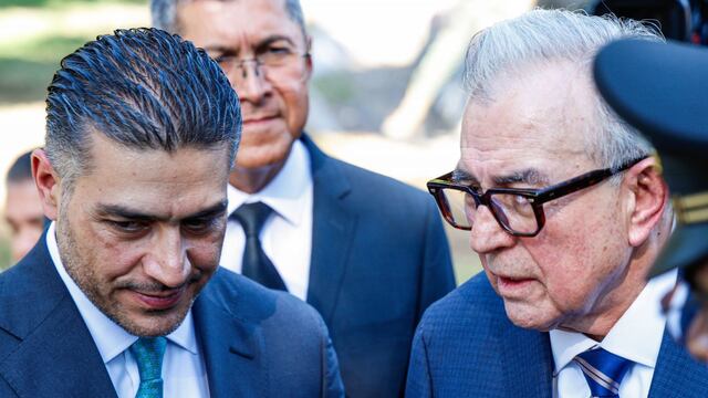 Omar García Harfuch y Rocha Moya reunidos en Sinaloa